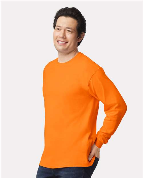 Gildan 2400 Unisex Ultra Cotton? Long Sleeve T-Shirt - Side view