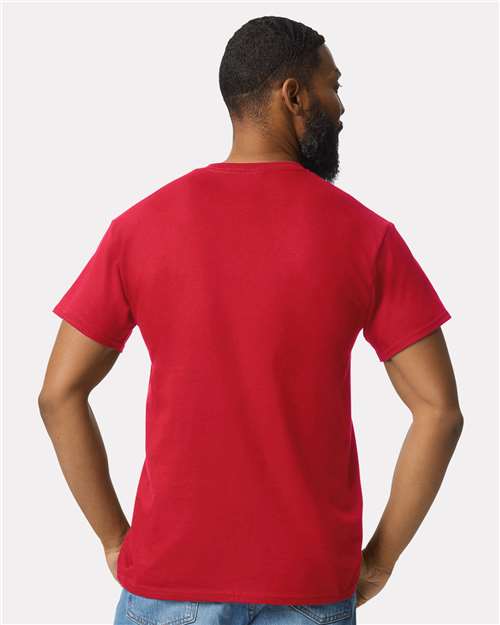 Gildan 2300 Unisex Mineral Wash Long Sleeve T-Shirt - Back view