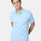 Hanes 054X Unisex EcoSmart? Jersey Polo - Front view