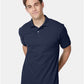 Hanes 054X Unisex EcoSmart? Jersey Polo - Front view