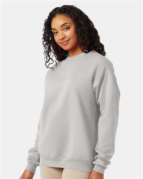 Hanes P160 Unisex EcoSmart? Crewneck Sweatshirt - Side view