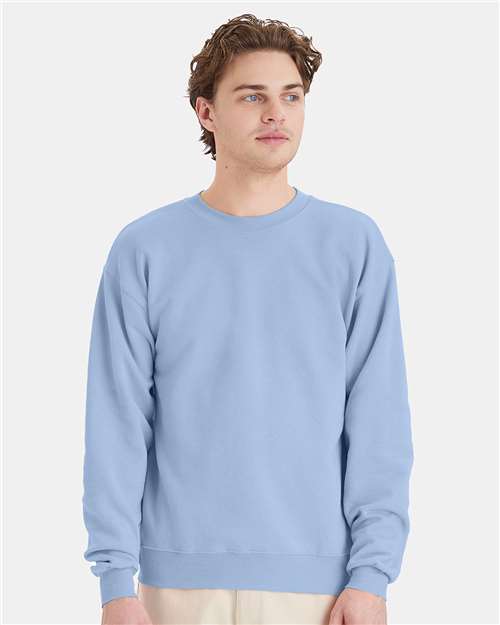 Hanes P160 Unisex EcoSmart? Crewneck Sweatshirt - Front view