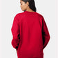 Hanes F260 Unisex Ultimate Cotton? Crewneck Sweatshirt - Back view