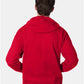 Hanes P180 Unisex EcoSmart? Full-Zip Hooded Sweatshirt - Back view