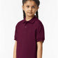 Gildan 8800B Youth DryBlend? Jersey Polo - Side view