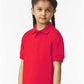 Gildan 8800B Youth DryBlend? Jersey Polo - Side view