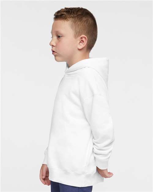 Rabbit Skins 3326 Toddler Pullover Fleece Hoodie - Side view