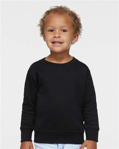 Rabbit Skins 3317 Toddler Fleece Crewneck Sweatshirt - Front view