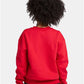 Hanes P360 Youth EcoSmart? Crewneck Sweatshirt - Back view