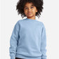 Hanes P360 Youth EcoSmart? Crewneck Sweatshirt - Front view