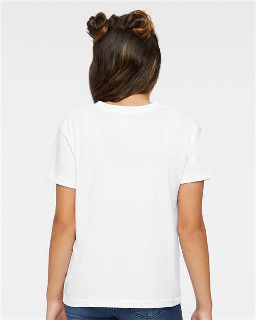 Rabbit Skins 3301J Youth Juvy Tee - Back view