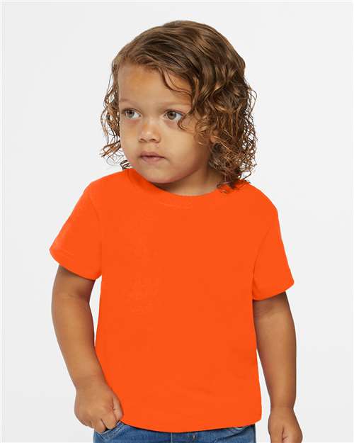 Rabbit Skins 3301T Toddler Cotton Jersey Tee - Front view