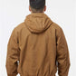DRI DUCK 5020 Poplin Cook Shirt with Gripper Closures - Back view