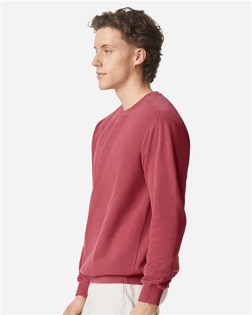 Comfort Colors 1566 Youth Attain Two-Button Jersey - Side view