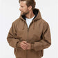 DRI DUCK 5020 Poplin Cook Shirt with Gripper Closures - Front view