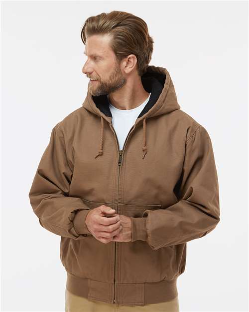 DRI DUCK 5020 Poplin Cook Shirt with Gripper Closures - Front view