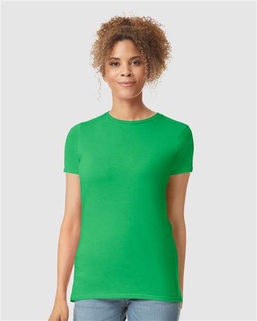 Gildan 64000L Women's Softstyle? T-Shirt - Front view