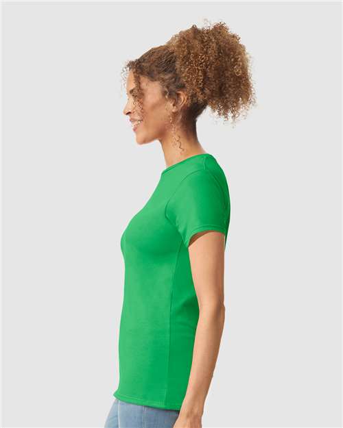 Gildan 64000L Women's Softstyle? T-Shirt - Side view