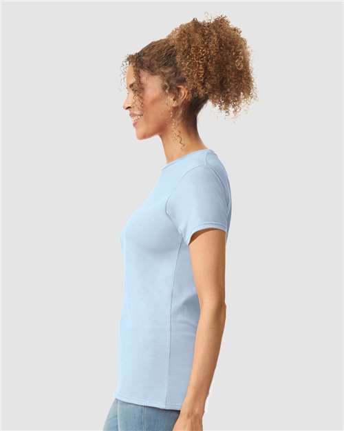 Gildan 64000L Women's Softstyle? T-Shirt - Side view