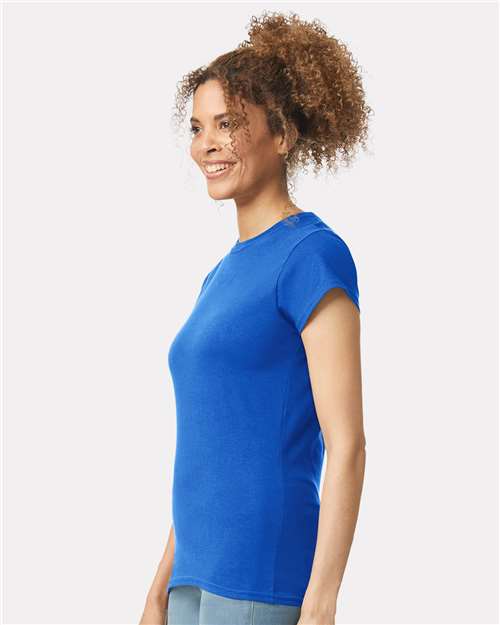 Gildan 64000L Women's Softstyle? T-Shirt - Side view