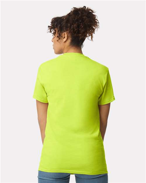 Gildan 2300 Unisex Mineral Wash Long Sleeve T-Shirt - Back view