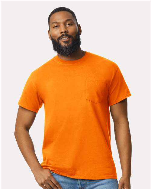 Gildan 2300 Unisex Mineral Wash Long Sleeve T-Shirt - Front view