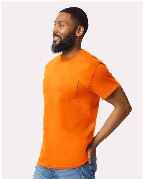 Gildan 2300 Unisex Mineral Wash Long Sleeve T-Shirt - Side view