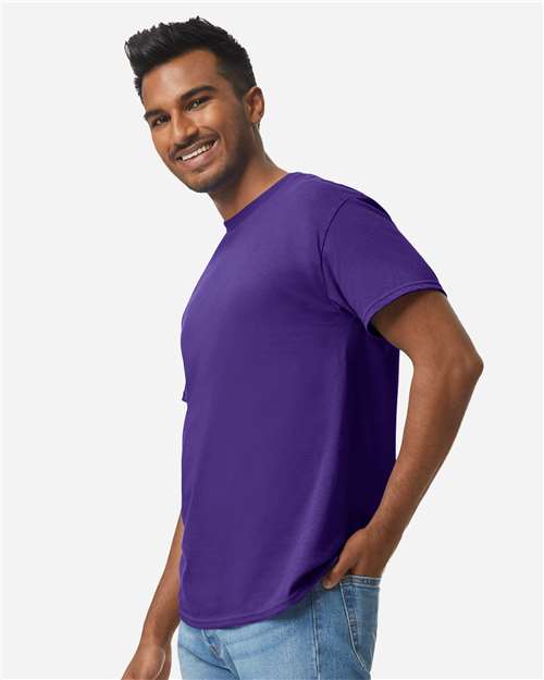 Gildan 5000 Unisex USA-Made Fine Jersey T-Shirt - Side view