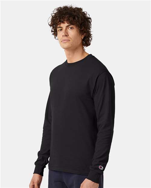 Champion CC8C Unisex Long Sleeve T-Shirt - Side view