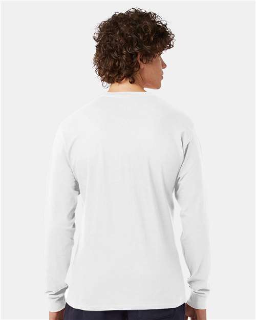 Champion CC8C Unisex Long Sleeve T-Shirt - Back view