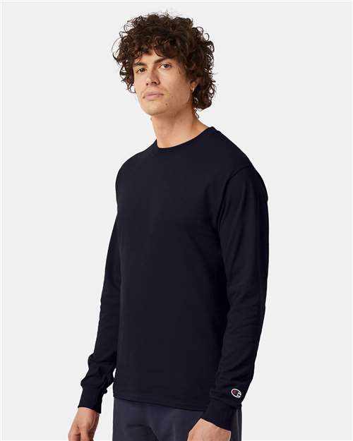 Champion CC8C Unisex Long Sleeve T-Shirt - Side view
