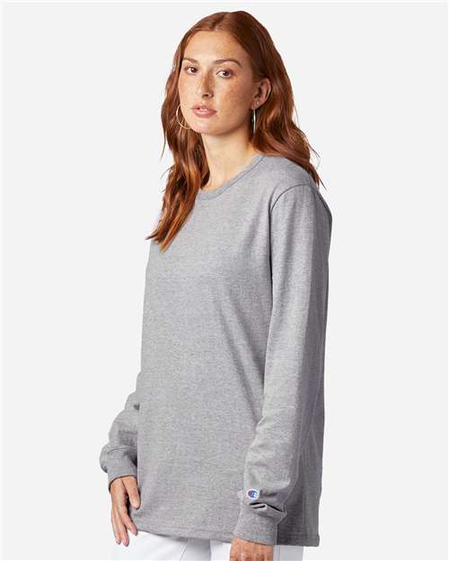 Champion CC8C Unisex Long Sleeve T-Shirt - Side view