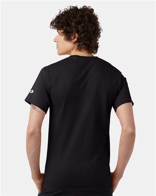 Champion T425 Unisex Classic T-Shirt - Back view