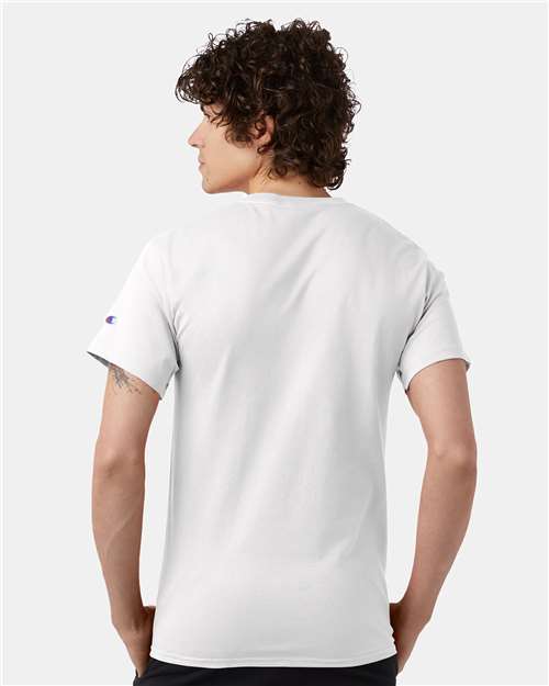 Champion T425 Unisex Classic T-Shirt - Back view