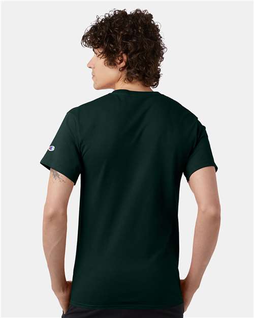Champion T425 Unisex Classic T-Shirt - Back view