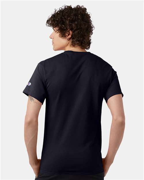 Champion T425 Unisex Classic T-Shirt - Back view