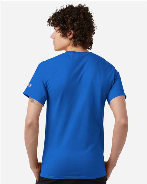 Champion T425 Unisex Classic T-Shirt - Back view
