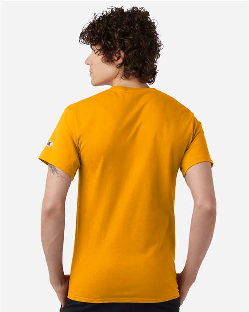 Champion T425 Unisex Classic T-Shirt - Back view