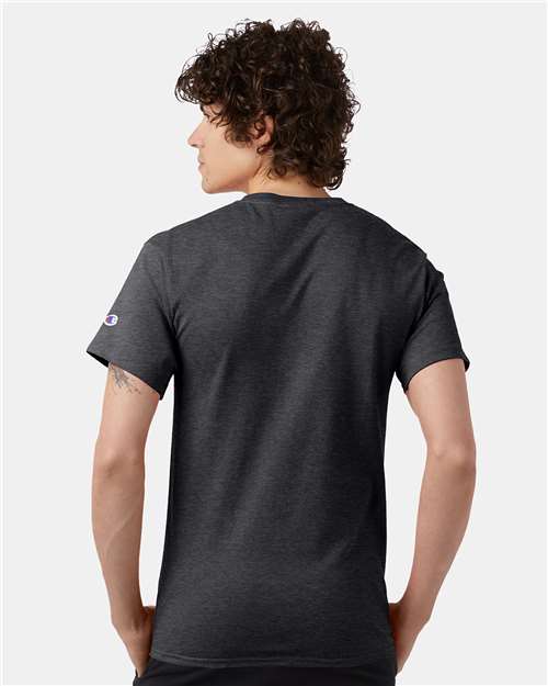 Champion T425 Unisex Classic T-Shirt - Back view