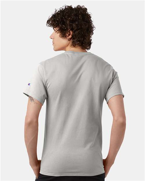 Champion T425 Unisex Classic T-Shirt - Back view