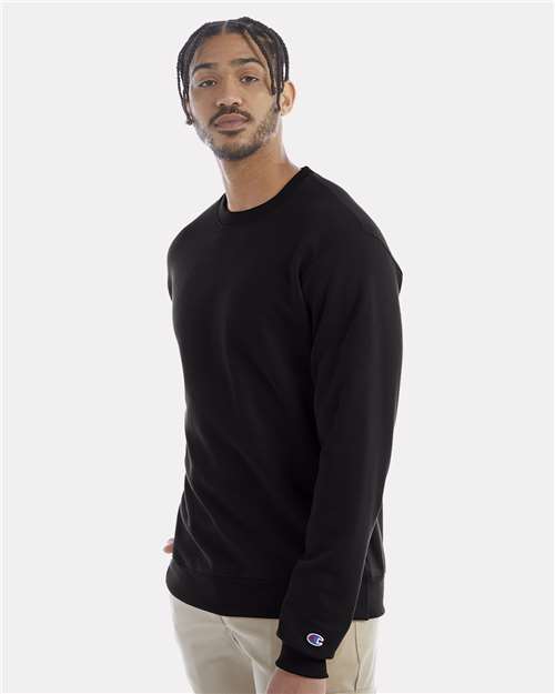 Champion S600 Unisex Powerblend? Crewneck Sweatshirt - Side view