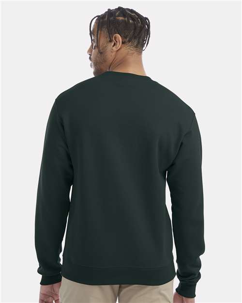 Champion S600 Unisex Powerblend? Crewneck Sweatshirt - Back view
