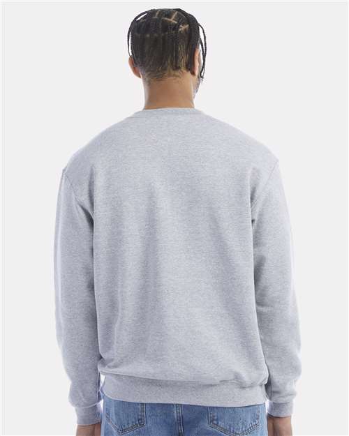 Champion S600 Unisex Powerblend? Crewneck Sweatshirt - Back view