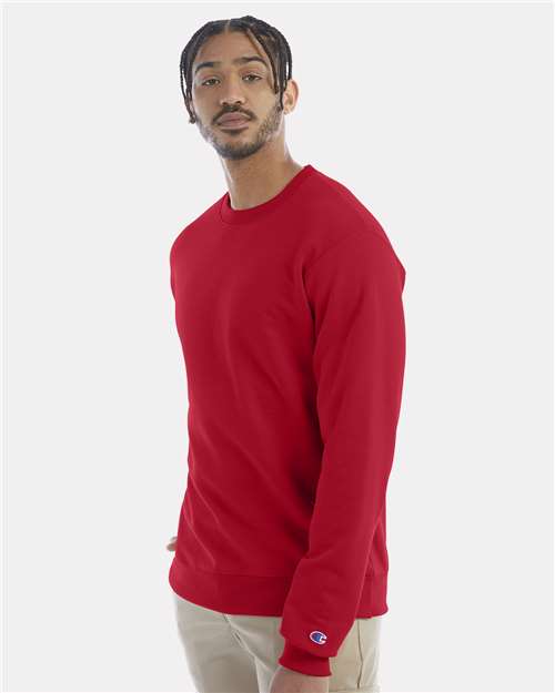 Champion S600 Unisex Powerblend? Crewneck Sweatshirt - Side view