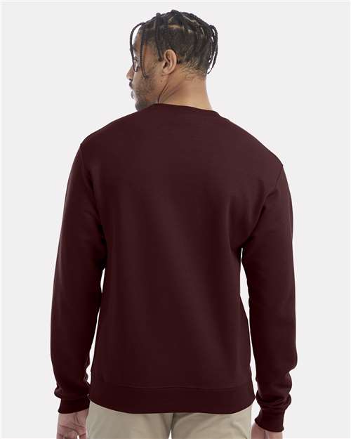 Champion S600 Unisex Powerblend? Crewneck Sweatshirt - Back view