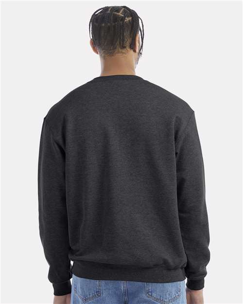 Champion S600 Unisex Powerblend? Crewneck Sweatshirt - Back view
