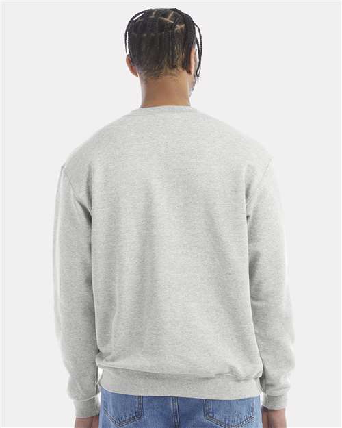 Champion S600 Unisex Powerblend? Crewneck Sweatshirt - Back view