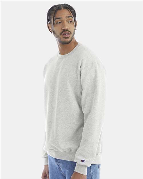 Champion S600 Unisex Powerblend? Crewneck Sweatshirt - Side view