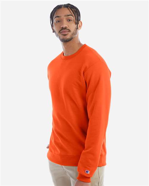 Champion S600 Unisex Powerblend? Crewneck Sweatshirt - Side view