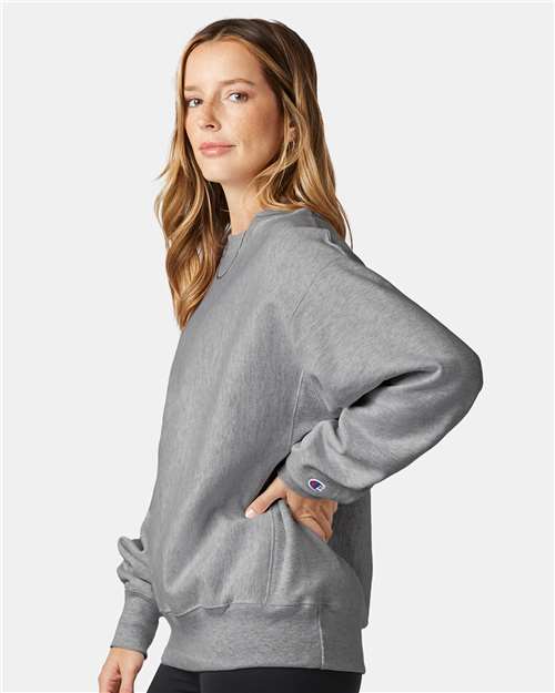 Champion S149 Unisex Reverse Weave? Crewneck Sweatshirt - Side view